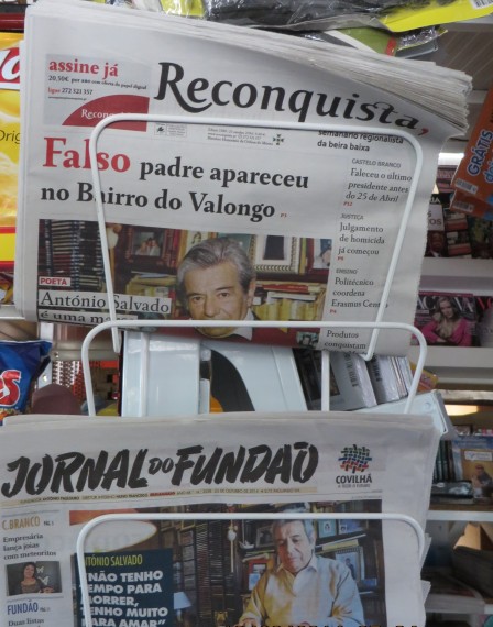 3 Noticias de Salvado en los periódicos de la Beira Interior