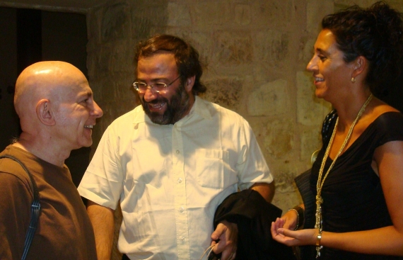 11 Hugo Mujica, Alfredo Pérez Alencart y Laura Malo