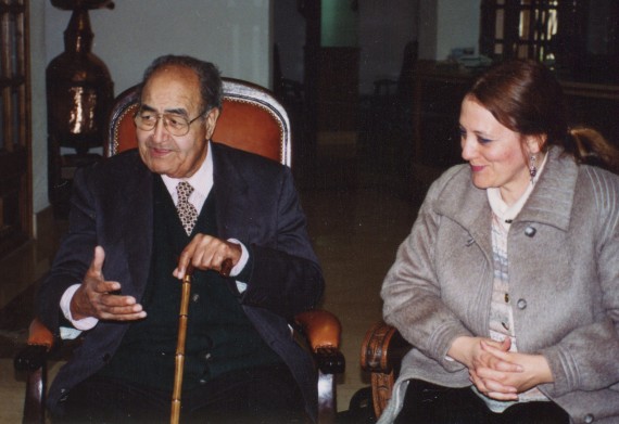 2 Gastón Baquero y Carmen Ruiz Barrionuevo (Foto de A. P. Alencart, 1993)