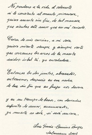 14 Manuscrito de Luis García-Camino