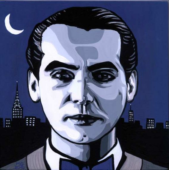 5 Poet in New York (Federico García Lorca III), de Menchu Gamero