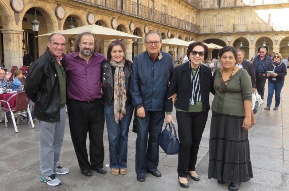6 David Leite, Alfredo Pérez, Jacqueline Alencar, Paulo de Tarso, Ana de Melo y Paura Rodríguez Leytón (LB)