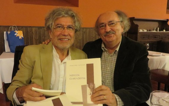6 Luis Carnicero y Antonio Colinas, con su poemario en común (JA)