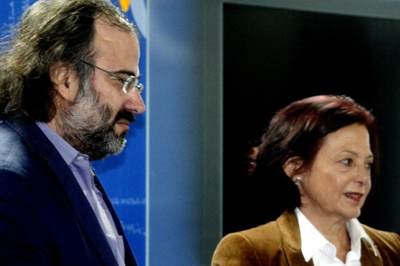 9 Alfredo Pérez Alencart y Blanca Ruiz Barrionuevo, en otro momento de la presentación (1024x768)