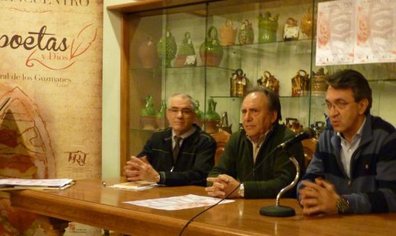 10 Manuel Corral, Miguél Ángel Fernández y Juan Martínez Majo