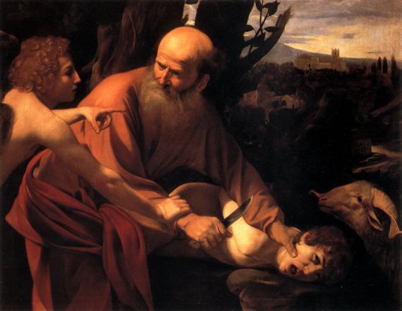 4 El sacrificio de Isaac (1603), de Caravaggio