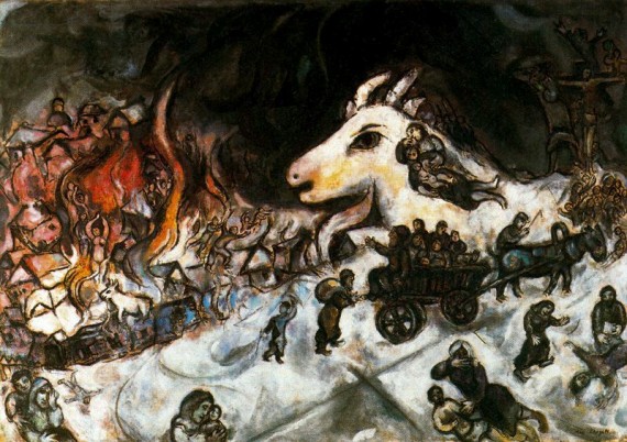 5 La guerra, de Marc Chagall (Rusia)