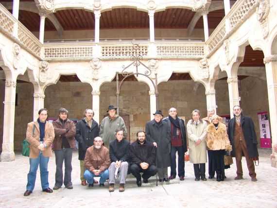 7 Poetas de Cánticos de la frontera (Portugal y Castilla y León), entre ellos Quintanilla y Araceli Sagüillo (J. Alencar, 2005)