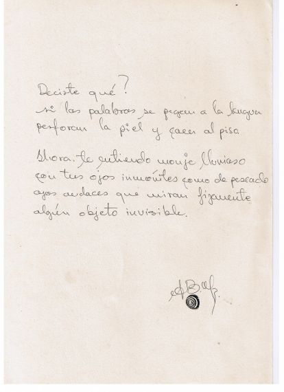 13 Manuscrito de Arturo Bolaños