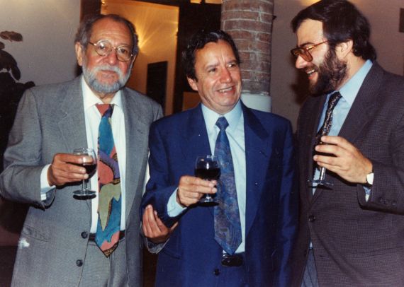 7 Carlos Contramestre, Ramón Palomares y Alfredo Pérez Alencart (Mérida, 1995)