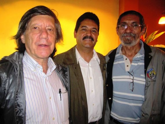 3 Ednodio Quintero, Gregory Zambrano y Alberto Hernández