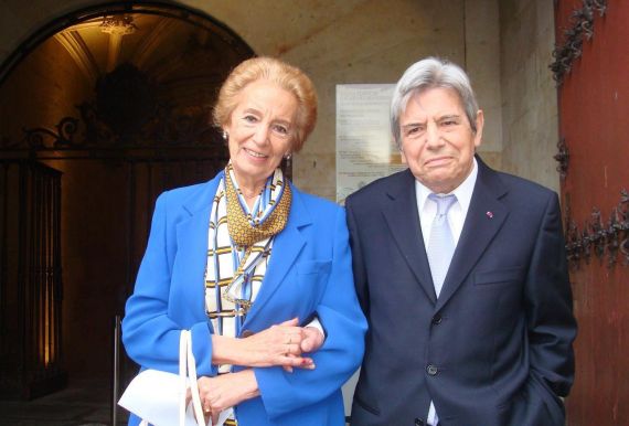 1 Pilar Fernández Labrador y António Salvado, presidente del Jurado (foto de Jacqueline Alencar)