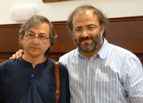 Miguel Elías y Alfredo Pérez Alencart (foto de José Amador Martín)
