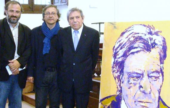 1 Alfredo Pérez Alencart, Miguel Elías y António Salvado (Foto de Jacqueline Alencar, 2014)