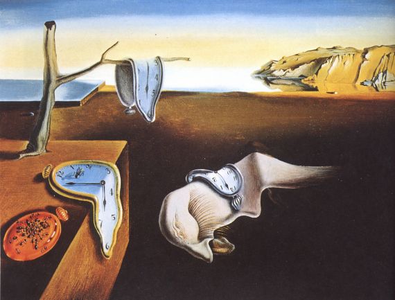 4 La persistencia de la memoria (Salvador Dalí)