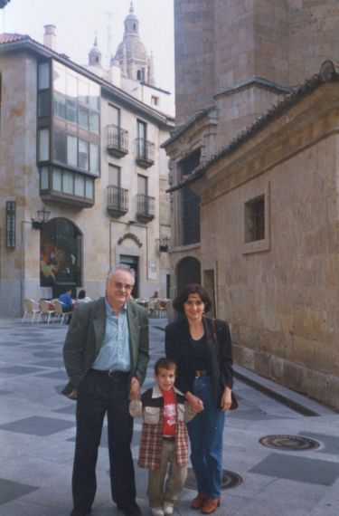11 Rafael Ruiz romero, Jacqueline Alencar y José Alfredo, en Salamanca (foto de A, P. Alencart)