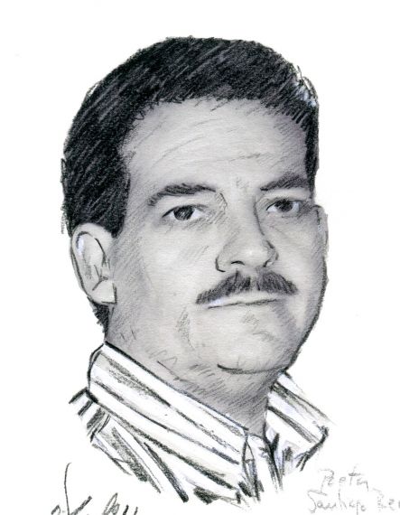 7 Santiago Redondo Vega retratado por Miguel ElíasRedondo-Vega