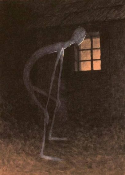 6 Death Looking into the Window of One Dying, de Jaroslav Panu_ka