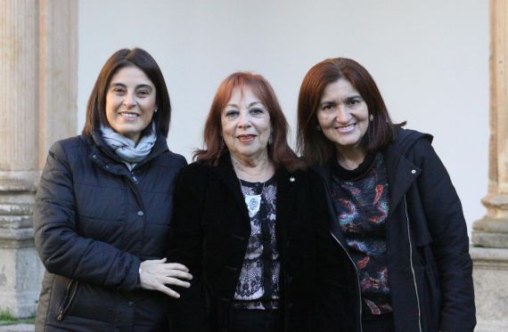 5 Elena Díaz Santana, Margalit Matitiahu y Jacqueline Alencar (Foto de José Amador Martín)