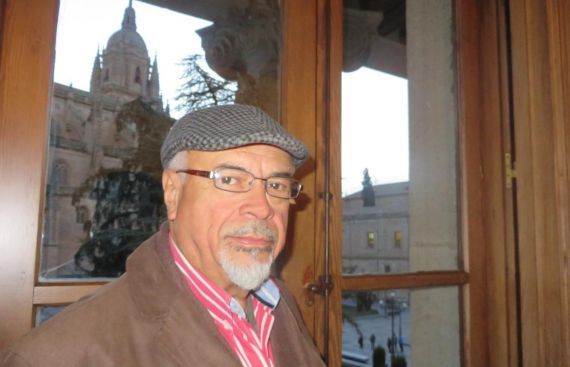 23 El escritor Gabriel Jiménez Emán, en Salamanca (foto de Jacqueline Alencar)