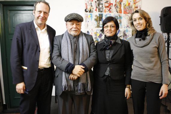 6 Bárbara Garassino, Mayela Barragán, José Pulido y Claudio Pozzani