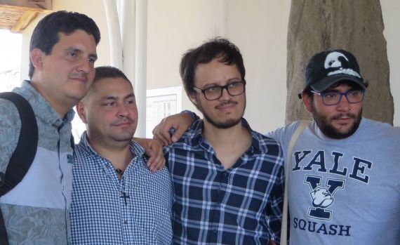 7 Dennis Ávila, Néstor Sosa, Carlos Ordóñez y Rolando Kattán (foto de Jacqueline Alencar)