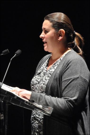 1 Andrea Naranjo en el Teatro Liceo de Salamanca