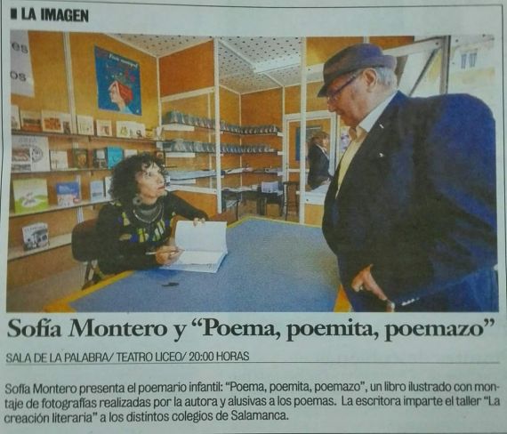 20 Sofía Montero firmando su libro