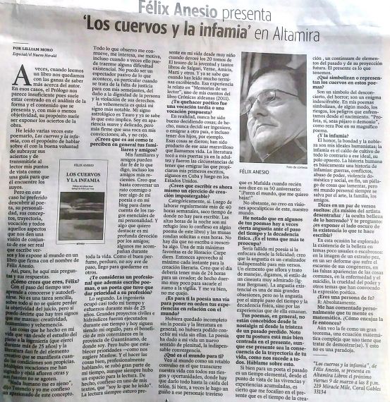 8 Entrevista de Lilliam Moro a Félix Anesio