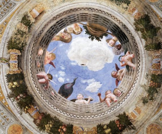 15 Cámara de los esposos, de Andrea Mantegna (Mantua)