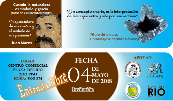 2 Publicidad de la exposición de Juan Mares