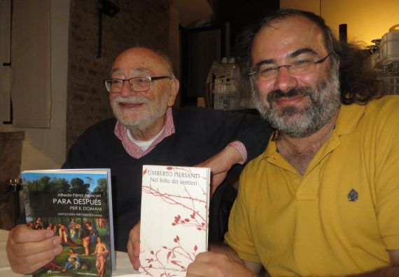 3 Los poetas Umberto Piersanti y A. P. Alencart