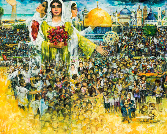 3 Obra del pintor palestino Ismael Shammut