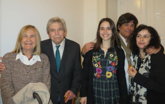 7 Adelaide, António, Diana, Pedro y Helena