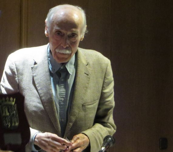 1A El poeta Jesús Hilario Tundidor en Valladolid (foto de Jacqueline Alencar)