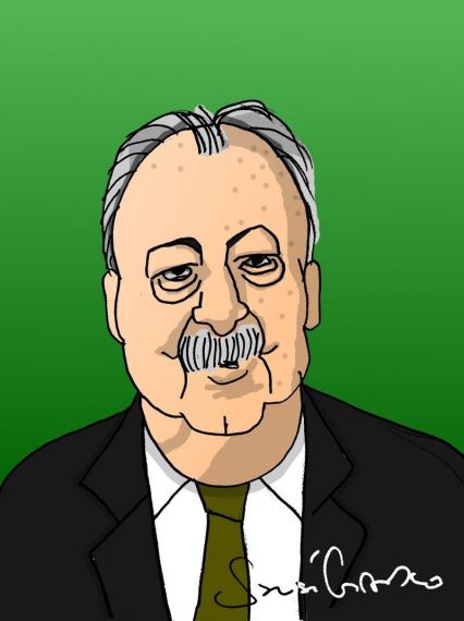 2 Caricatura de Vicente Gerbasi, por Sansón Carrasco