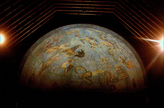 21 El cielo de Salamanca, en la Universidad de Salamanca. Fot o de JAM