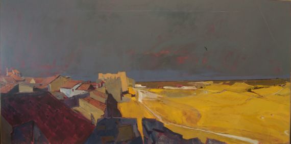 3 Urueña, pintura de José Carralero