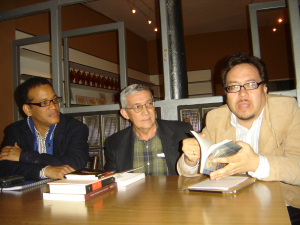 4 Belliard (República Dominicana), García Ramos (Cuba) y Chávez Casazola, Lectura en Béjar