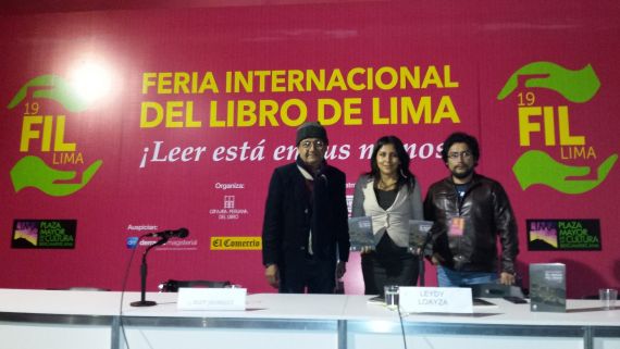 7 Eloy Jáuregui y Loayza, en la feria del libro de Lima
