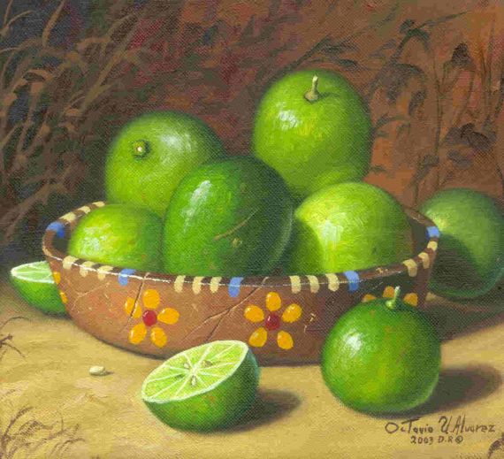 7 Limones, obra de octavio Urbina Álvarez
