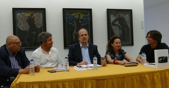 11 João Carrega, Carlos Semedo, Pedro Mexia, Maria João Fernandes y Gonçalo SalvadoFoto Florinda Baptista Carrega