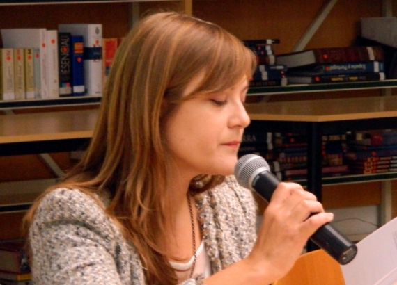 9 Isabel González Gil en el Instituto Fray Luis de León (foto de Jacqueline Alencar)