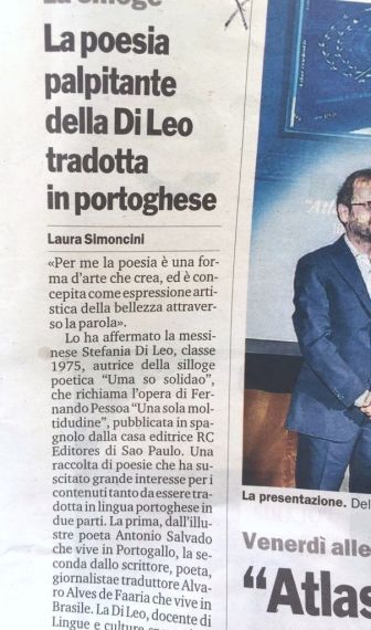 18 Noticia de libro publicado por Stefania Di Leo (Italia)