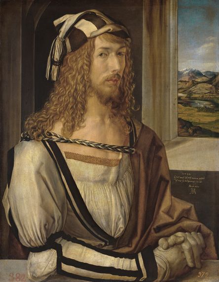 2A Durero, Autorretrato, 1498, Museo del Prado