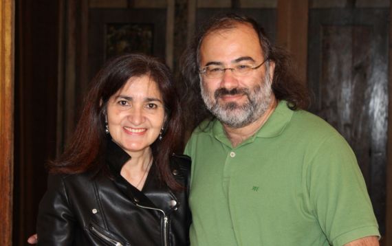 3 Jacqueline Alencar y Alfredo Pérez Alencart en Urbino (foto de Gianni Darconza)