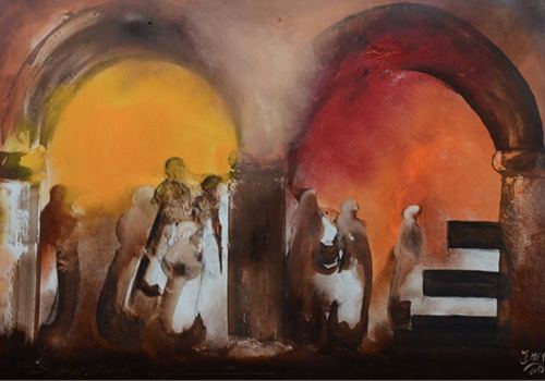 5 Pintura del tunecino Mahmoud Sehili