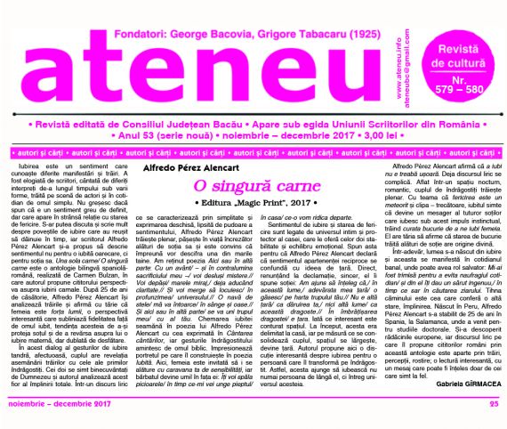 5 Reseña de Una sola carne en rumano