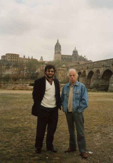 7 A. P. Alencart y Alejandro Romualdo (Salamanca 1992, foto de j. Alencar)