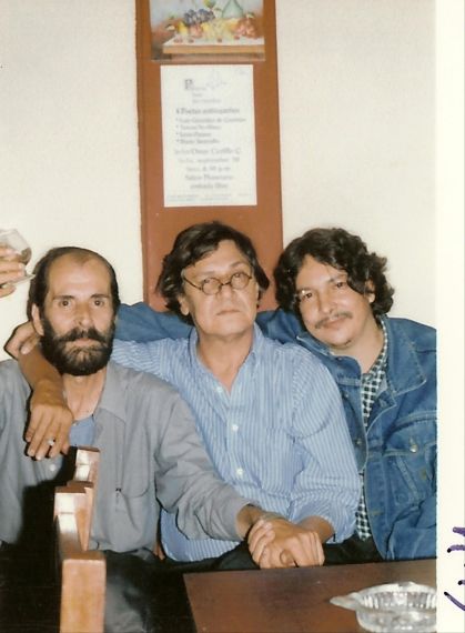7 Luis González de Guzmán, Alberto Escobar Angel y Omar Castillo, en La Boa, 1997, foto Carlos Alberto Puerta (1600x1200)